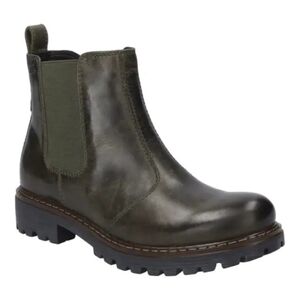 JOSEF SEIBEL WOMENS LEATHER GREEN BOOTS